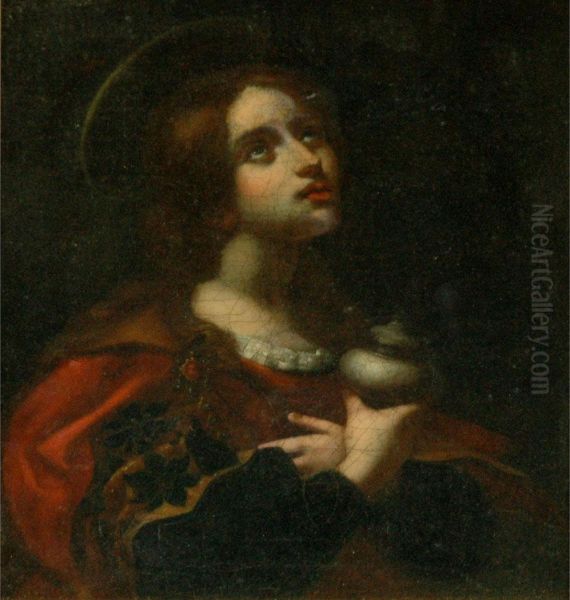 Mary Magdalene Oil Painting by Carlo Dolci