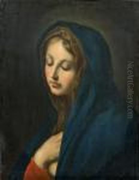 Madonna Oil Painting by Carlo Dolci