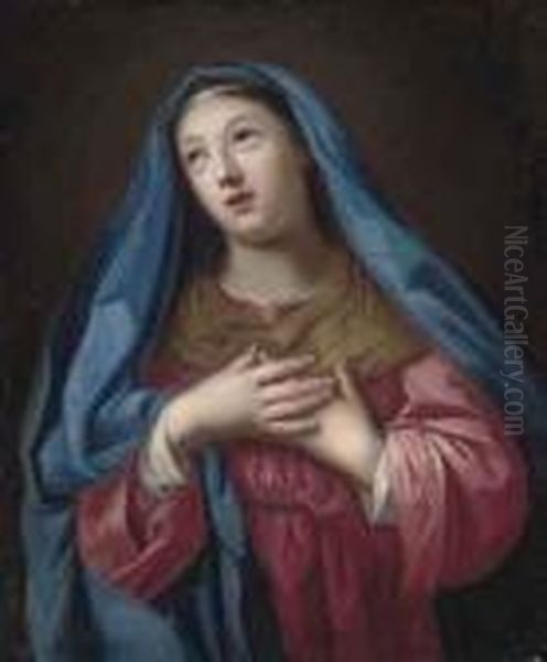 The Madonna Oil Painting by Carlo Dolci