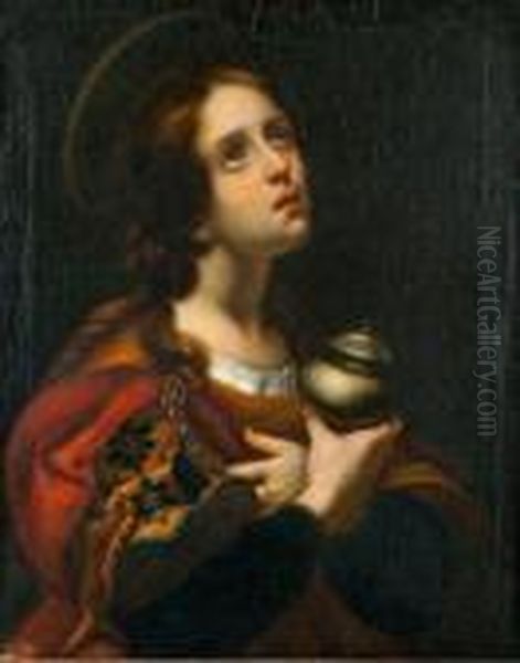 Marie Madeleine Penitente Oil Painting by Carlo Dolci