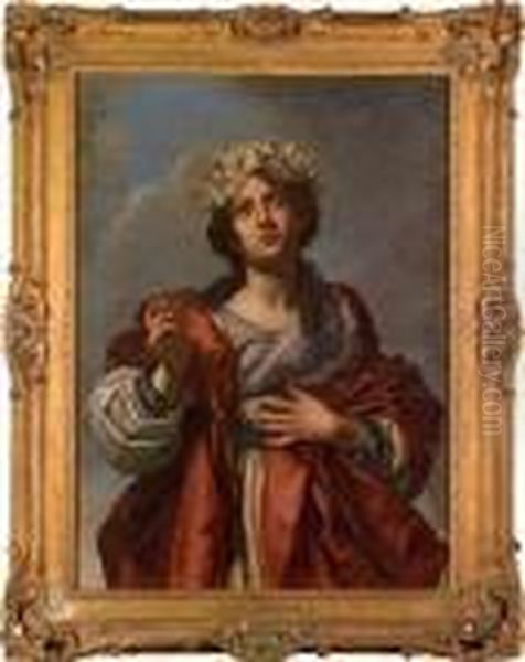 Allegorie Der Aufrichtigkeit Oil Painting by Carlo Dolci