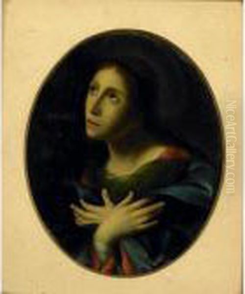 Virgin Mary Oil Painting by Carlo Dolci