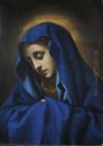 Madonna Oil Painting by Carlo Dolci