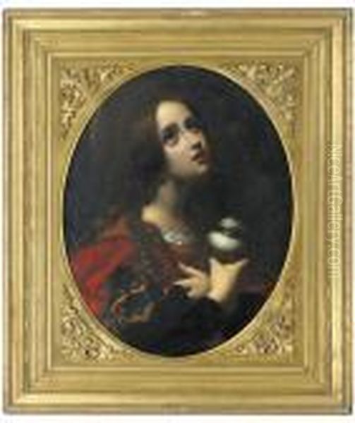 The Penitent Magdalen Oil Painting by Carlo Dolci