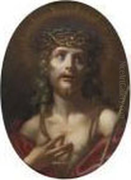 Le Christ Aux Liens Oil Painting by Carlo Dolci