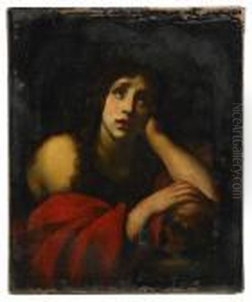 Den Botfardige Maria Magdalena Oil Painting by Carlo Dolci