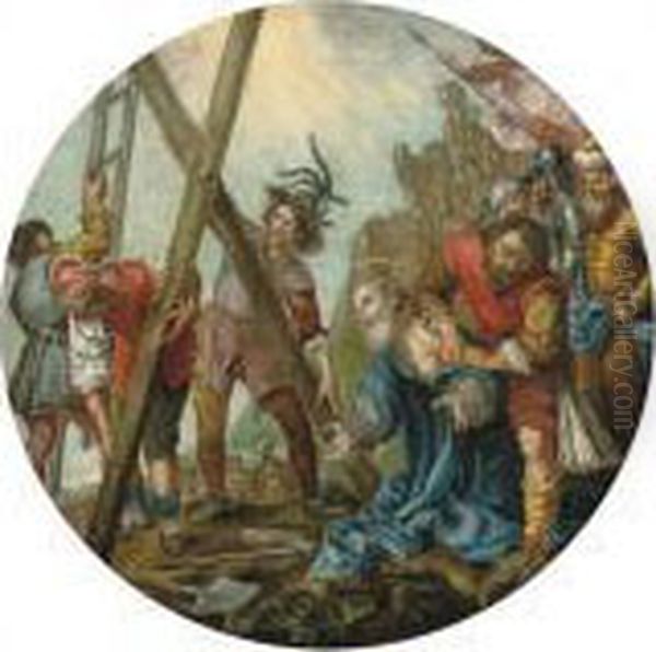 The Martyrdom Of Saint Andrew Oil Painting by Carlo Dolci