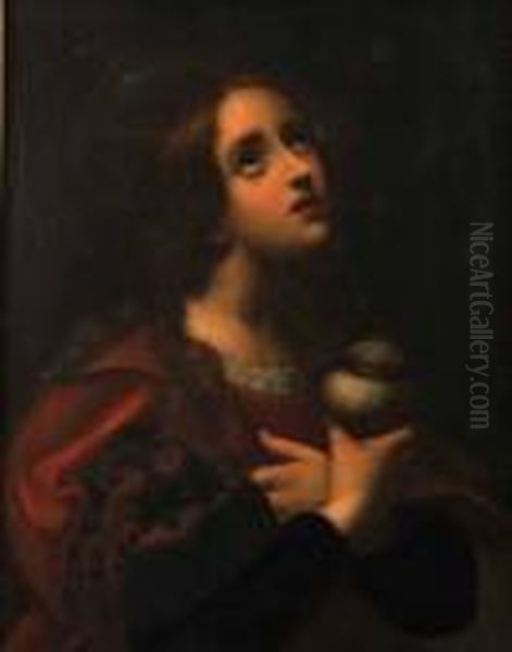 Saint Mary Magdalene Oil Painting by Carlo Dolci