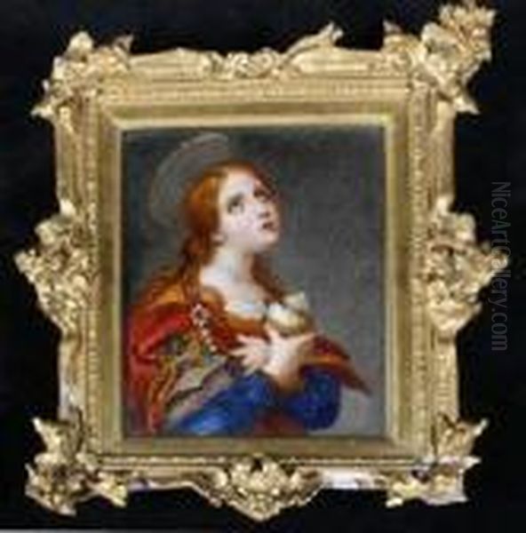 The Penitent Magdalene Oil Painting by Carlo Dolci