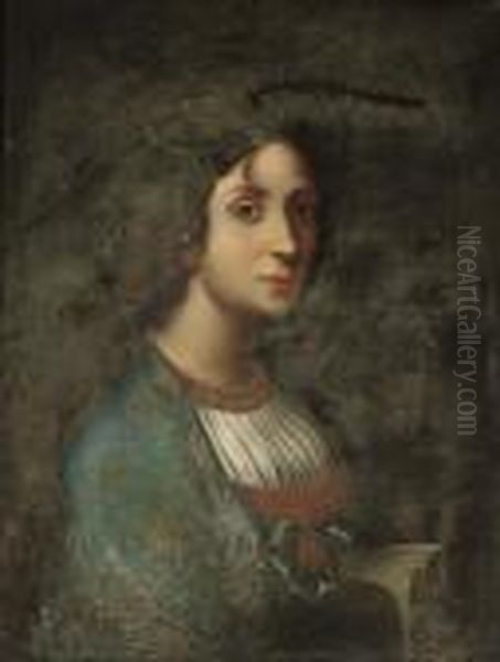 Poesia Oil Painting by Carlo Dolci