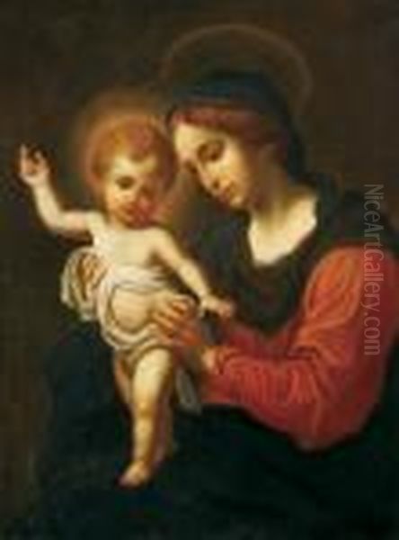 The Madonna And Child Oil Painting by Carlo Dolci