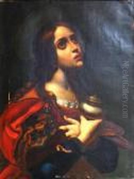 The Penitent Magdalene Oil Painting by Carlo Dolci