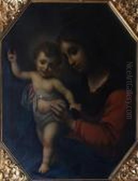 Madonna And Child Oil Painting by Carlo Dolci