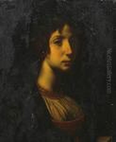 An Allegory Of Poetry Oil Painting by Carlo Dolci