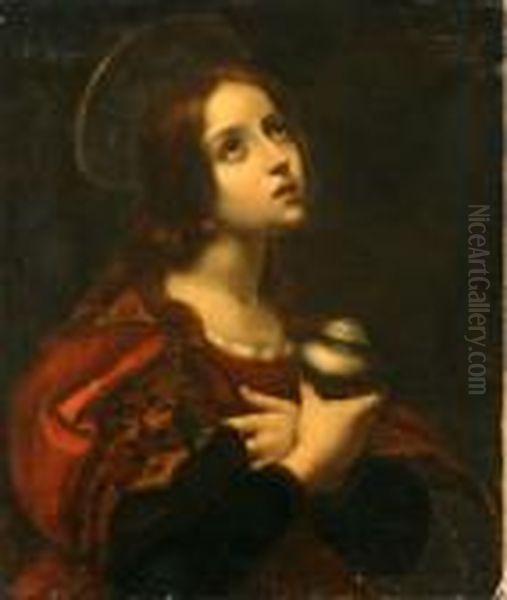 Santa Maria Maddalena Oil Painting by Carlo Dolci