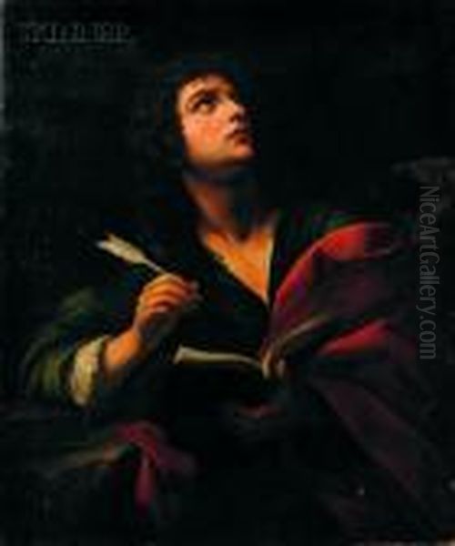 St. John The Evangelist Oil Painting by Carlo Dolci