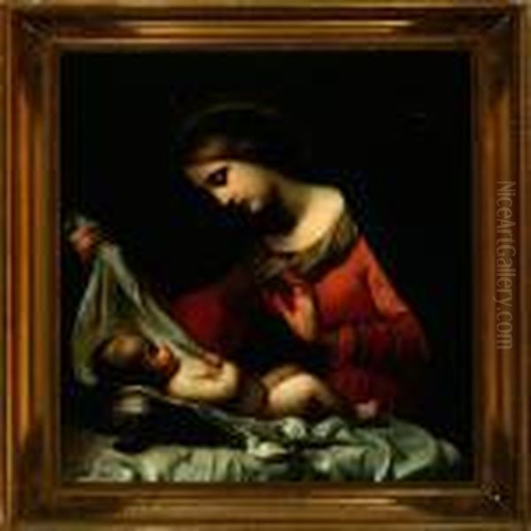 The Madonna Of The Veil Oil Painting by Carlo Dolci