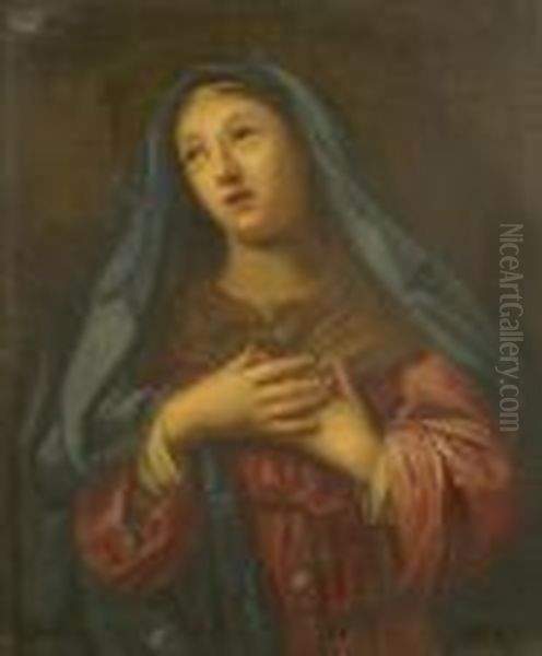 Thepenitent Magdalene Oil Painting by Carlo Dolci