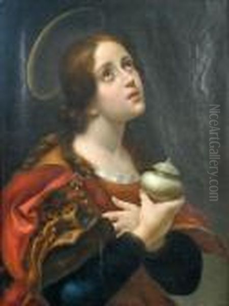 The Penitent Magdalene Oil Painting by Carlo Dolci