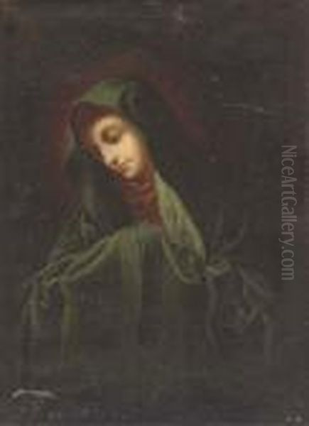 The Madonna Oil Painting by Carlo Dolci