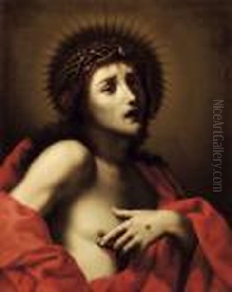 Cristo Mostra Il Costato Oil Painting by Carlo Dolci