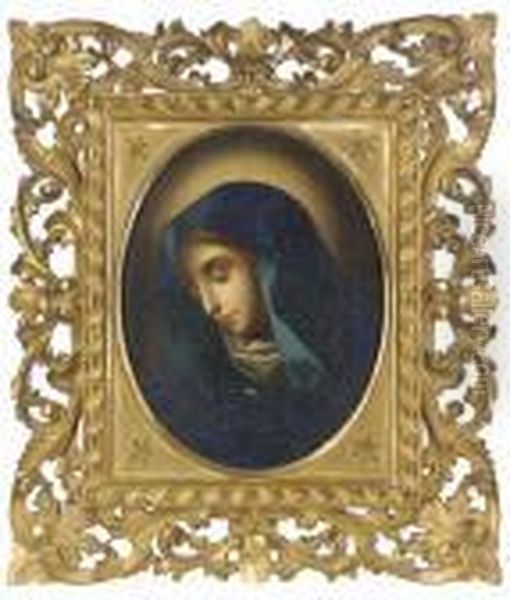 The Madonna Del Dito Oil Painting by Carlo Dolci