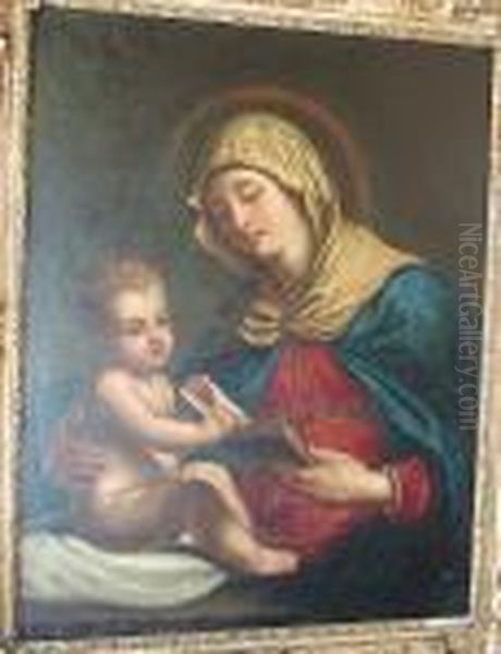 The Madonna And Child Oil Painting by Carlo Dolci