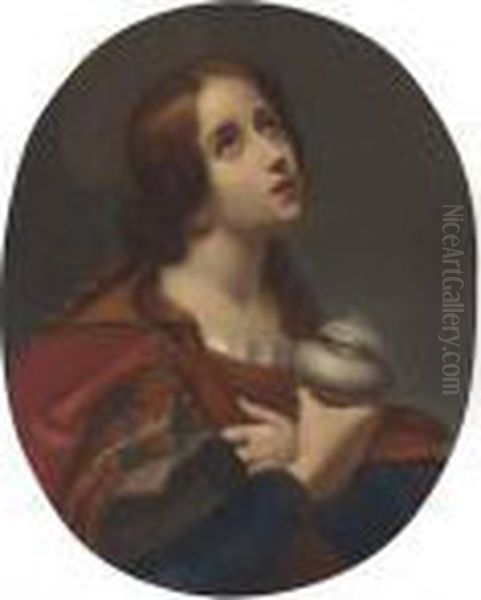 The Penitent Magdalen Oil Painting by Carlo Dolci