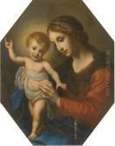 The Madonna And Child Oil Painting by Carlo Dolci