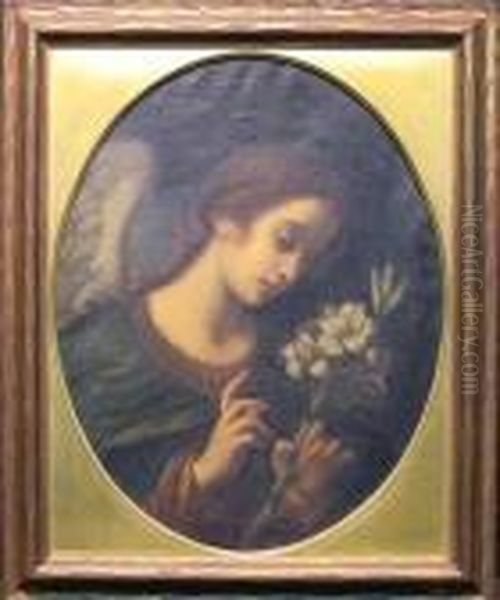 Angel Of The Annunciation Oil Painting by Carlo Dolci