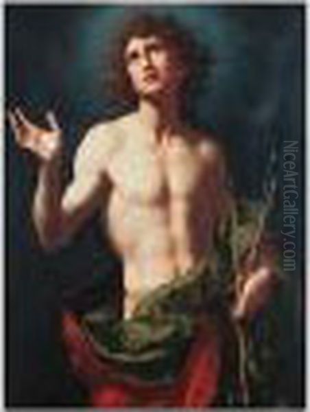 Saint Sebastian Oil Painting by Carlo Dolci