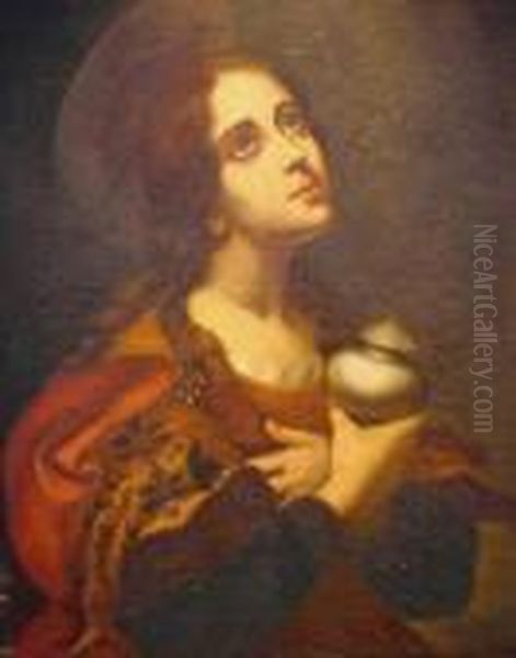 The Magdalene With Jar Oil Painting by Carlo Dolci