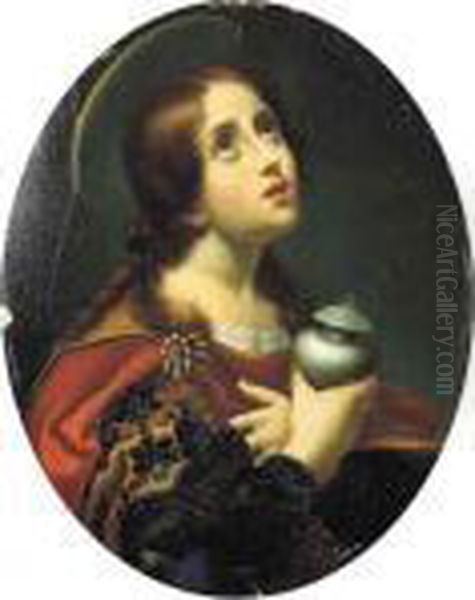 Maddalena Oil Painting by Carlo Dolci