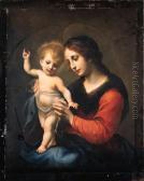 The Madonna And Child Oil Painting by Carlo Dolci