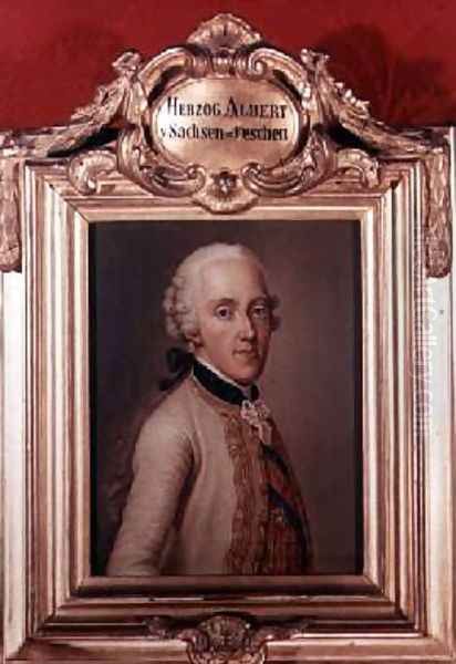 Duke Albert of Sachsen-Teschen 1762 Oil Painting by Etienne Liotard