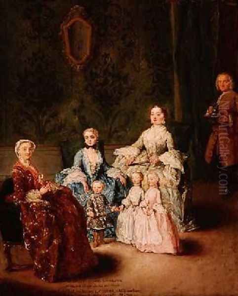 The Sagredo Family by Pietro Longhi