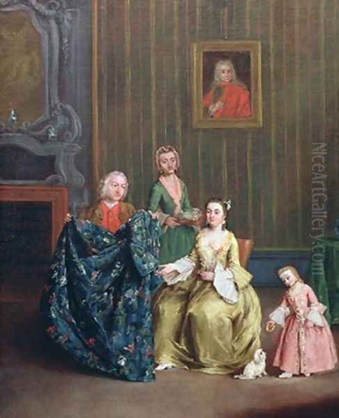 The Tailor 1742-43 Oil Painting by Pietro Longhi