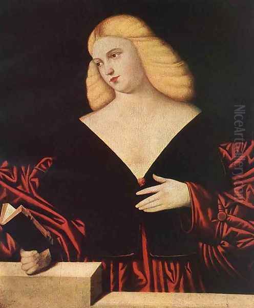 Portrait of a Woman Oil Painting by Bernardino Licinio