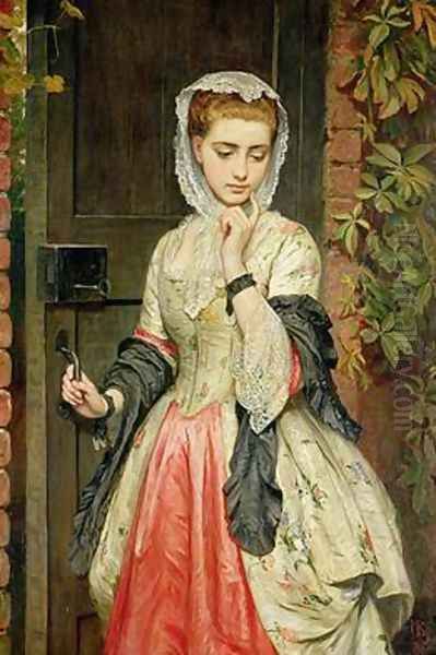 Rejected Addresses 1876 Oil Painting by Charles Sillem Lidderdale