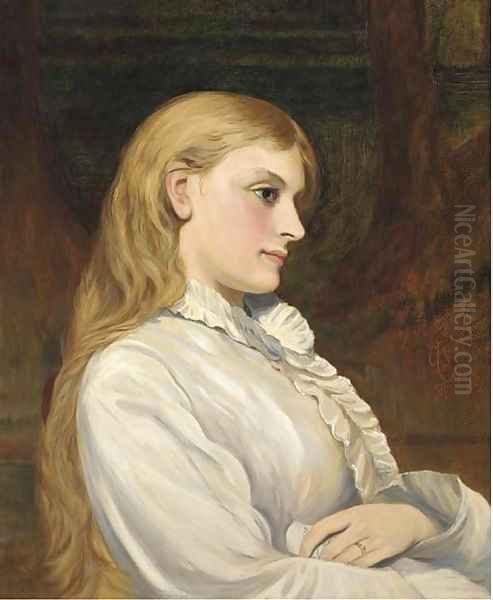 The love letter Oil Painting by Charles Sillem Lidderdale