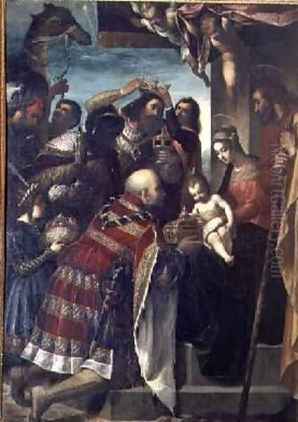 Adoration of the Magi Oil Painting by Jacopo Ligozzi