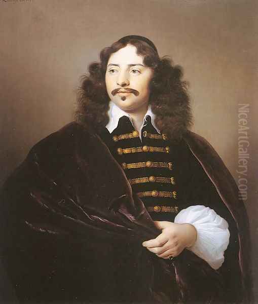 Portrait of Martijn Gaertz 1656 Oil Painting by Isaac Luttichuys