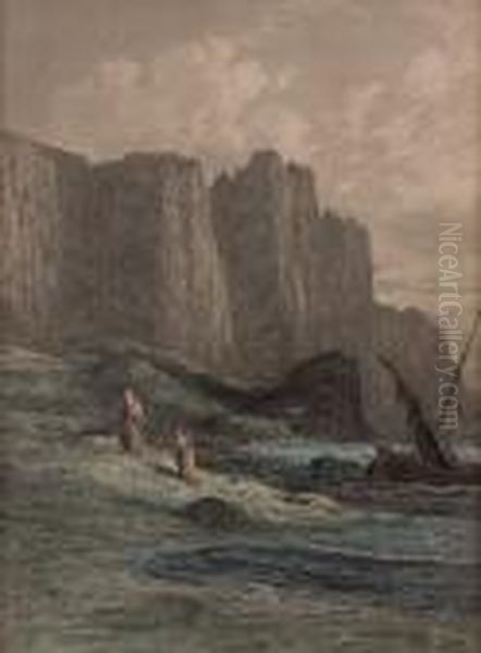 Romantikus Jelenet Oil Painting by Gustave Dore