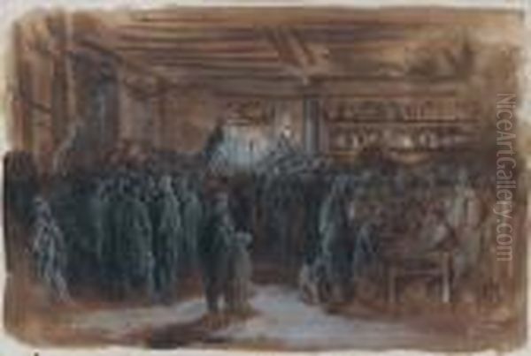 Whitechapel Oil Painting by Gustave Dore