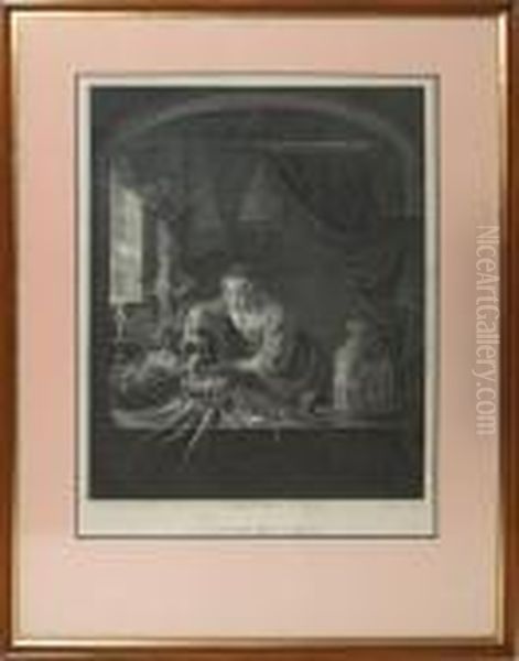 La Cuisiniere Hollandaise Oil Painting by Gerrit Dou