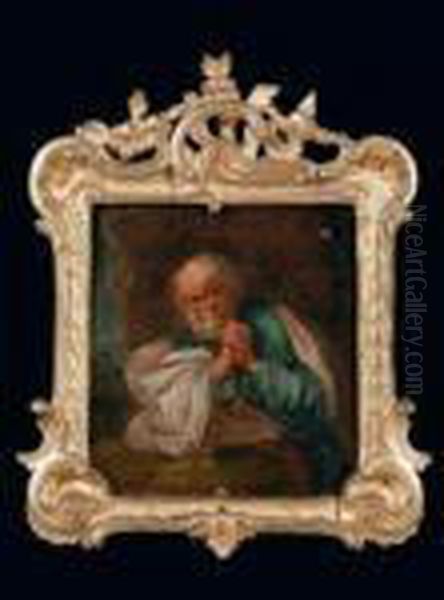 San Pietro (?) Oil Painting by Gerrit Dou