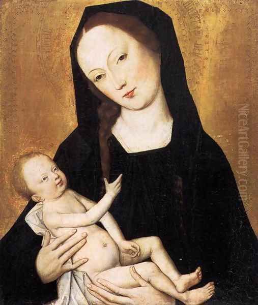 Virgin and Child Oil Painting by Master of the Life of the Virgin