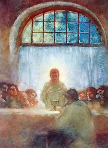 The Last Supper by Gaston de La Touche