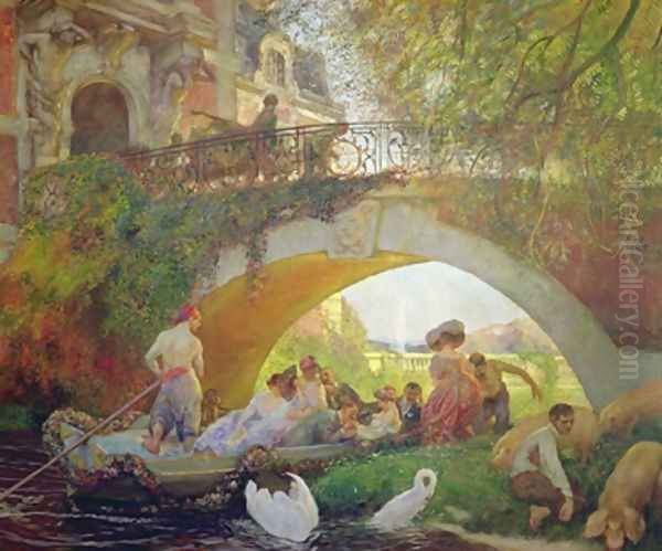 The Prodigal Son Oil Painting by Gaston de La Touche