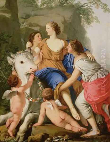 The Rape of Europa Oil Painting by Laurent De La Hyre